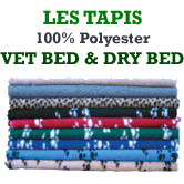 Tapis hypoalergéniques VET BED et DRY BED